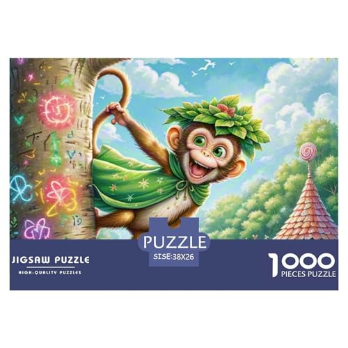 AFFE Puzzle 1000 Teile Premium Quality Lernspiel Animal Home Dekoration Klassische Lernspiel 38x26cm/1000pcs AFFE Puzzle 1000 Teile Premium Quality Lernspiel Animal Home Dekoration Klassische Lernspiel 38x26cm/1000pcs von XGASVBKWA
