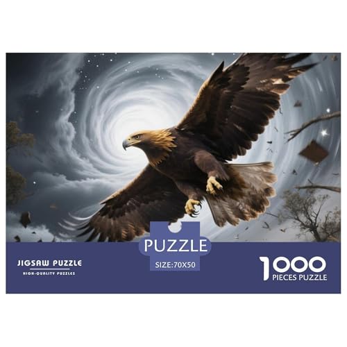 Adler 1000 Teile Puzzle Premium Quality Erwachsene Kinder Animal Home Dekoration Impossible Game 70x50cm/1000pcs Adler 1000 Teile Puzzle Premium Quality Erwachsene Kinder Animal Home Dekoration Impossible Game 70x50cm/1000pcs von XGASVBKWA