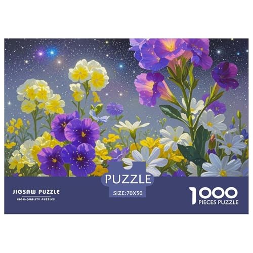 Bunte Blumen 1000 Teile Puzzle Premium Quality Erwachsene Kinder Plant Home Dekoration Klassische Lernspiel 70x50cm/1000pcs Bunte Blumen 1000 Teile Puzzle Premium Quality Erwachsene Kinder Plant Home Dekoration Klassische Lernspiel 70x50cm/1000pcs von XGASVBKWA