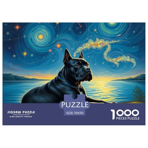 Cane Corso 1000 Teile Puzzle Premium Quality Erwachsene Kinder Animal Premium Quality Klassische Lernspiel 70x50cm/1000pcs Cane Corso 1000 Teile Puzzle Premium Quality Erwachsene Kinder Animal Premium Quality Klassische Lernspiel 70x50cm/1000pcs von XGASVBKWA