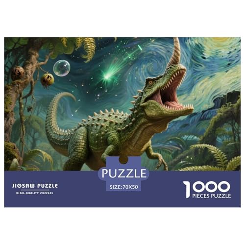 Ceratosaurus 1000 Teile Puzzle Home Dekoration Lernspiel Animal Premium Quality Klassische Lernspiel 70x50cm/1000pcs Ceratosaurus 1000 Teile Puzzle Home Dekoration Lernspiel Animal Premium Quality Klassische Lernspiel 70x50cm/1000pcs von XGASVBKWA