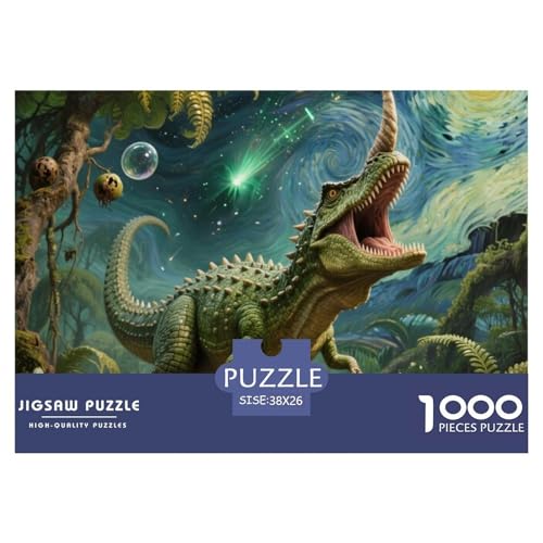 Ceratosaurus Puzzle 1000 Teile Premium Quality Lernspiel Animal Premium Quality Impossible Game 38x26cm/1000pcs Ceratosaurus Puzzle 1000 Teile Premium Quality Lernspiel Animal Premium Quality Impossible Game 38x26cm/1000pcs von XGASVBKWA