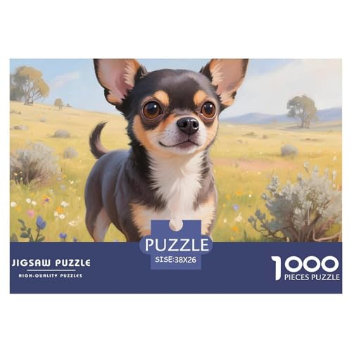 Chihuahua Puzzle 1000 Teile Premium Quality Lernspiel Animal Home Dekoration Klassische Lernspiel 38x26cm/1000pcs Chihuahua Puzzle 1000 Teile Premium Quality Lernspiel Animal Home Dekoration Klassische Lernspiel 38x26cm/1000pcs von XGASVBKWA