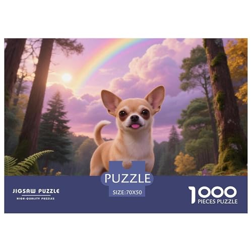 Chihuahua Puzzle 1000 Teile Premium Quality Lernspiel Animal Home Dekoration Klassische Lernspiel 70x50cm/1000pcs Chihuahua Puzzle 1000 Teile Premium Quality Lernspiel Animal Home Dekoration Klassische Lernspiel 70x50cm/1000pcs von XGASVBKWA
