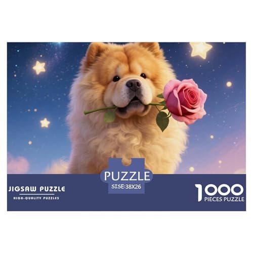 Chow 1000 Teile Puzzle Premium Quality Erwachsene Kinder Animal Home Dekoration Impossible 38x26cm/1000pcs Chow 1000 Teile Puzzle Premium Quality Erwachsene Kinder Animal Home Dekoration Impossible 38x26cm/1000pcs von XGASVBKWA