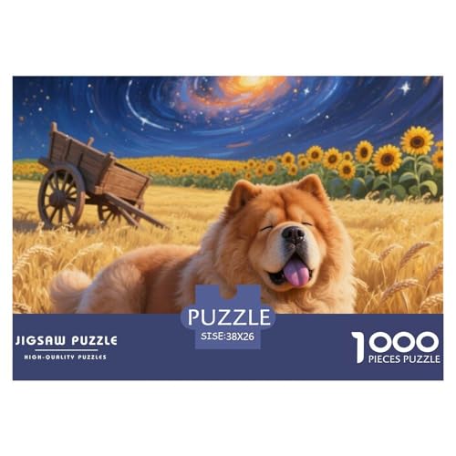 Chow 1000 Teile Puzzle Premium Quality Erwachsene Kinder Animal Premium Quality Klassische Lernspiel 38x26cm/1000pcs Chow 1000 Teile Puzzle Premium Quality Erwachsene Kinder Animal Premium Quality Klassische Lernspiel 38x26cm/1000pcs von XGASVBKWA