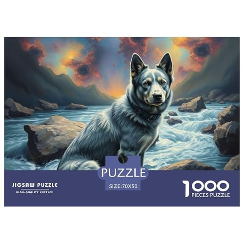Collie 1000 Teile Puzzle Home Dekoration Lernspiel Animal Premium Quality Impossible Game 70x50cm/1000pcs Collie 1000 Teile Puzzle Home Dekoration Lernspiel Animal Premium Quality Impossible Game 70x50cm/1000pcs von XGASVBKWA