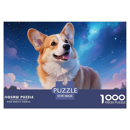 Corgi 1000 Teile Puzzle Premium Quality Erwachsene Kinder Animal Premium Quality Impossible Game 38x26cm/1000pcs Corgi 1000 Teile Puzzle Premium Quality Erwachsene Kinder Animal Premium Quality Impossible Game 38x26cm/1000pcs von XGASVBKWA