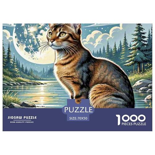 Egyptian Katze 1000 Teile Puzzle Home Dekoration Erwachsene Kinder Animal Premium Quality Impossible 70x50cm/1000pcs Egyptian Katze 1000 Teile Puzzle Home Dekoration Erwachsene Kinder Animal Premium Quality Impossible 70x50cm/1000pcs von XGASVBKWA
