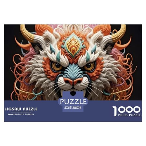 Fantastische Tiere 1000 Teile Puzzle Home Dekoration Lernspiel Freaky Styley Premium Quality Klassische Lernspiel 38x26cm/1000pcs Fantastische Tiere 1000 Teile Puzzle Home Dekoration Lernspiel Freaky Styley Premium Quality Klassische Lernspiel 38x26cm/1000pcs von XGASVBKWA
