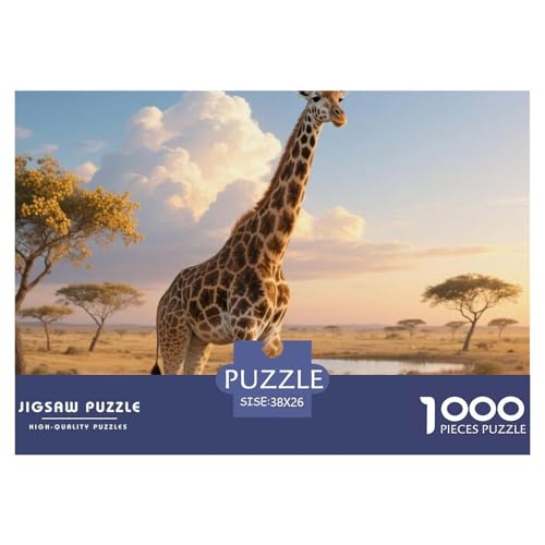 Giraffe 1000 Teile Erwachsene Puzzle Premium Quality Erwachsene Kinder Animal Home Dekoration Klassische Lernspiel 38x26cm/1000pcs Giraffe 1000 Teile Erwachsene Puzzle Premium Quality Erwachsene Kinder Animal Home Dekoration Klassische Lernspiel 38x26cm/1000pcs von XGASVBKWA