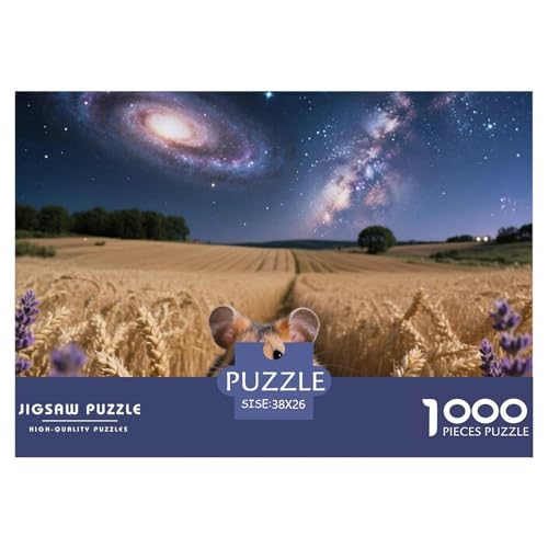 Goldener Bär Hamster 1000 Teile Puzzle Premium Quality Erwachsene Kinder Animal Premium Quality Klassische Lernspiel 38x26cm/1000pcs Goldener Bär Hamster 1000 Teile Puzzle Premium Quality Erwachsene Kinder Animal Premium Quality Klassische Lernspiel 38x26cm/1000pcs von XGASVBKWA