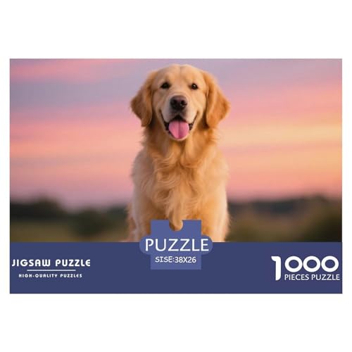 Goldener Retriever 1000 Teile Puzzle Kinder Geschenk Lernspiel Animal Premium Quality Impossible Game 38x26cm/1000pcs Goldener Retriever 1000 Teile Puzzle Kinder Geschenk Lernspiel Animal Premium Quality Impossible Game 38x26cm/1000pcs von XGASVBKWA