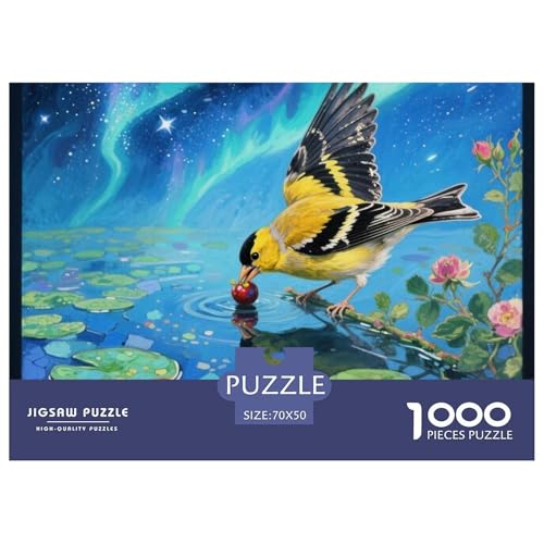 Goldfinch 1000 Teile Puzzle Premium Quality Erwachsene Kinder Animal Herausforderung Game Klassische Lernspiel 70x50cm/1000pcs Goldfinch 1000 Teile Puzzle Premium Quality Erwachsene Kinder Animal Herausforderung Game Klassische Lernspiel 70x50cm/1000pcs von XGASVBKWA