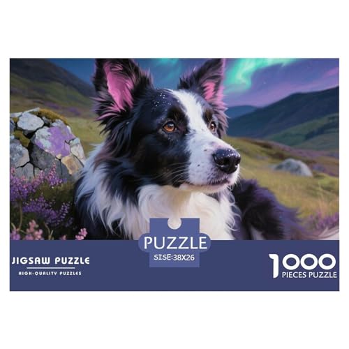 Grenzkolli 1000 Teile Erwachsene Puzzle Premium Quality Erwachsene Kinder Animal Premium Quality Impossible Game 38x26cm/1000pcs von XGASVBKWA