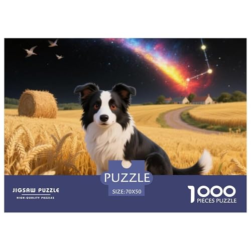 Grenzkolli 1000 Teile Puzzle Home Dekoration Erwachsene Kinder Animal Home Dekoration Klassische Lernspiel 70x50cm/1000pcs Grenzkolli 1000 Teile Puzzle Home Dekoration Erwachsene Kinder Animal Home Dekoration Klassische Lernspiel 70x50cm/1000pcs von XGASVBKWA