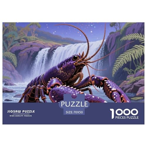Hummer 1000 Teile Puzzle Premium Quality Erwachsene Kinder Animal Herausforderung Game Klassische Lernspiel 70x50cm/1000pcs Hummer 1000 Teile Puzzle Premium Quality Erwachsene Kinder Animal Herausforderung Game Klassische Lernspiel 70x50cm/1000pcs von XGASVBKWA