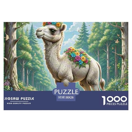 Kamel 1000 Teile Puzzle Premium Quality Erwachsene Kinder Animal Home Dekoration Impossible 38x26cm/1000pcs Kamel 1000 Teile Puzzle Premium Quality Erwachsene Kinder Animal Home Dekoration Impossible 38x26cm/1000pcs von XGASVBKWA