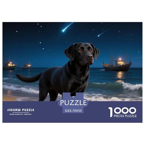 Labrador 1000 Teile Puzzle Kinder Geschenk Lernspiel Animal Premium Quality Impossible Game 70x50cm/1000pcs Labrador 1000 Teile Puzzle Kinder Geschenk Lernspiel Animal Premium Quality Impossible Game 70x50cm/1000pcs von XGASVBKWA