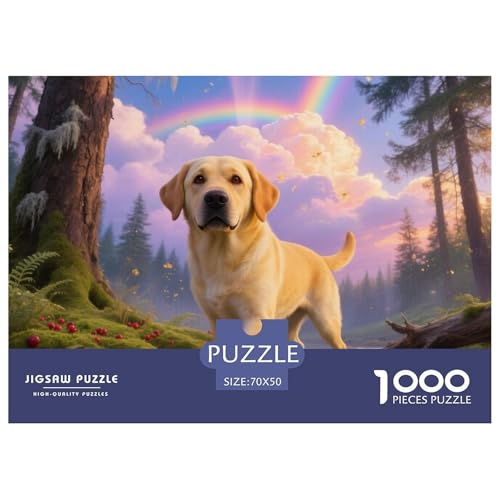 Labrador Puzzle 1000 Teile Premium Quality Erwachsene Kinder Animal Premium Quality Klassische Lernspiel 70x50cm/1000pcs Labrador Puzzle 1000 Teile Premium Quality Erwachsene Kinder Animal Premium Quality Klassische Lernspiel 70x50cm/1000pcs von XGASVBKWA