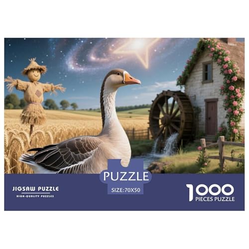 Landes Puzzle 1000 Teile Premium Quality Lernspiel Animal Home Dekoration Klassische Lernspiel 70x50cm/1000pcs von XGASVBKWA