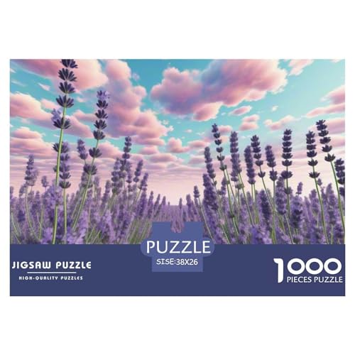 Lavendel 1000 Teile Puzzle Premium Quality Herausforderung Spielzeug Plant Herausforderung Game Klassische Lernspiel 38x26cm/1000pcs Lavendel 1000 Teile Puzzle Premium Quality Herausforderung Spielzeug Plant Herausforderung Game Klassische Lernspiel 38x26cm/1000pcs von XGASVBKWA