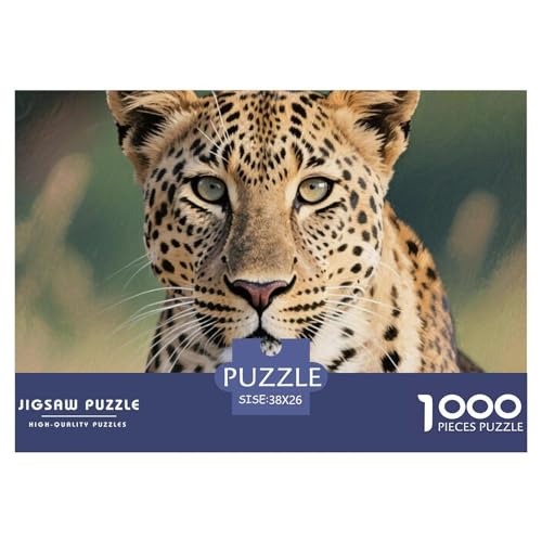 Leopard 1000 Teile Erwachsene Puzzle Premium Quality Herausforderung Spielzeug Animal Home Dekoration Klassische Lernspiel 38x26cm/1000pcs Leopard 1000 Teile Erwachsene Puzzle Premium Quality Herausforderung Spielzeug Animal Home Dekoration Klassische Lernspiel 38x26cm/1000pcs von XGASVBKWA
