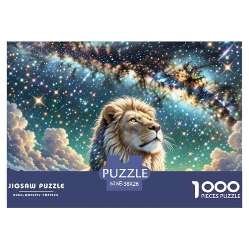 Löwen 1000 Teile Puzzle Premium Quality Herausforderung Spielzeug Animal Herausforderung Game Klassische Lernspiel 38x26cm/1000pcs Löwen 1000 Teile Puzzle Premium Quality Herausforderung Spielzeug Animal Herausforderung Game Klassische Lernspiel 38x26cm/1000pcs von XGASVBKWA