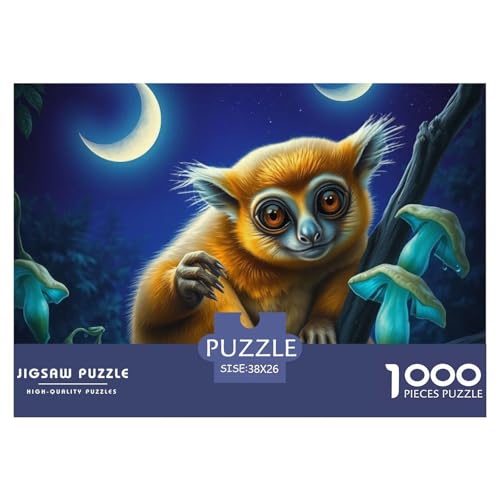 Loris 1000 Teile Puzzle Premium Quality Erwachsene Kinder Animal Home Dekoration Impossible Game 38x26cm/1000pcs Loris 1000 Teile Puzzle Premium Quality Erwachsene Kinder Animal Home Dekoration Impossible Game 38x26cm/1000pcs von XGASVBKWA
