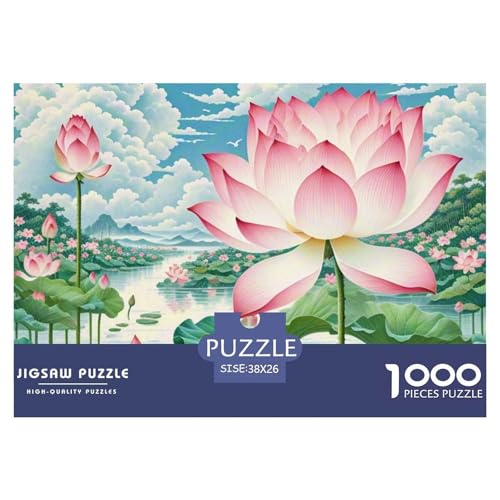 Lotus 1000 Teile Puzzle Kinder Geschenk Lernspiel Plant Premium Quality Impossible Game 38x26cm/1000pcs Lotus 1000 Teile Puzzle Kinder Geschenk Lernspiel Plant Premium Quality Impossible Game 38x26cm/1000pcs von XGASVBKWA