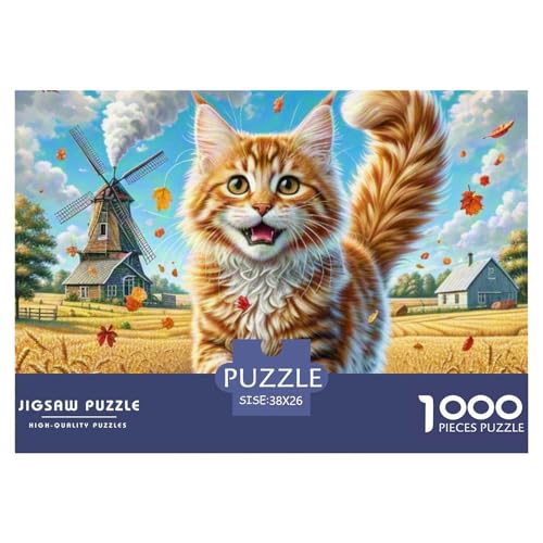 Maine Coon 1000 Teile Puzzle Home Dekoration Erwachsene Kinder Animal Herausforderung Game Klassische Lernspiel 38x26cm/1000pcs Maine Coon 1000 Teile Puzzle Home Dekoration Erwachsene Kinder Animal Herausforderung Game Klassische Lernspiel 38x26cm/1000pcs von XGASVBKWA