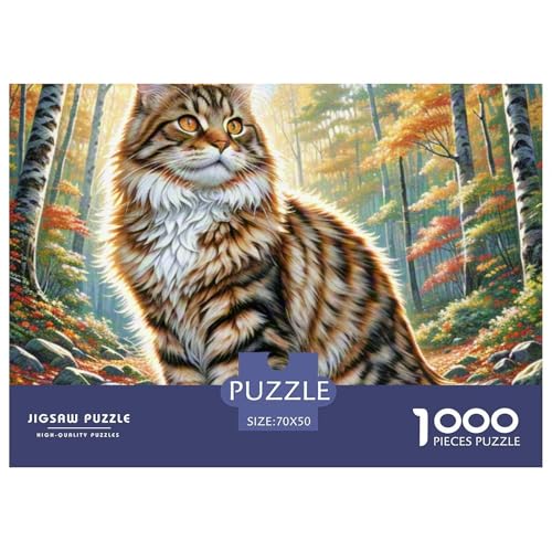 Maine Coon 1000 Teile Puzzle Home Dekoration Erwachsene Kinder Animal Home Dekoration Klassische Lernspiel 70x50cm/1000pcs Maine Coon 1000 Teile Puzzle Home Dekoration Erwachsene Kinder Animal Home Dekoration Klassische Lernspiel 70x50cm/1000pcs von XGASVBKWA