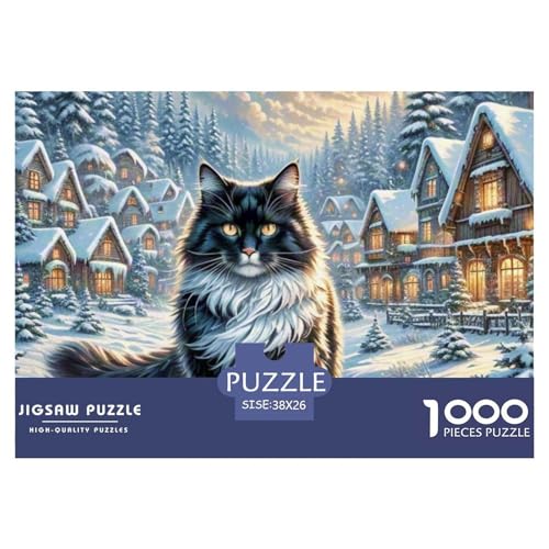 Maine Coon 1000 Teile Puzzle Premium Quality Erwachsene Kinder Animal Herausforderung Game Klassische Lernspiel 38x26cm/1000pcs Maine Coon 1000 Teile Puzzle Premium Quality Erwachsene Kinder Animal Herausforderung Game Klassische Lernspiel 38x26cm/1000pcs von XGASVBKWA