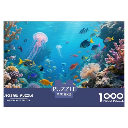 Meerestier Puzzle 1000 Teile Premium Quality Erwachsene Kinder Animal Premium Quality Klassische Lernspiel 38x26cm/1000pcs Meerestier Puzzle 1000 Teile Premium Quality Erwachsene Kinder Animal Premium Quality Klassische Lernspiel 38x26cm/1000pcs von XGASVBKWA