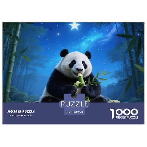 Panda 1000 Teile Puzzle Home Dekoration Lernspiel Animal Premium Quality Impossible Game 70x50cm/1000pcs Panda 1000 Teile Puzzle Home Dekoration Lernspiel Animal Premium Quality Impossible Game 70x50cm/1000pcs von XGASVBKWA