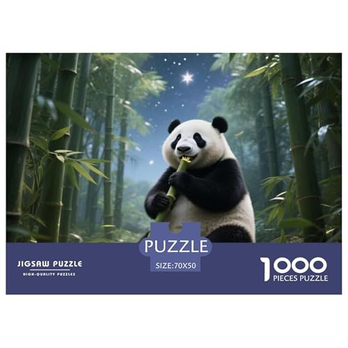 Panda Puzzle 1000 Teile Premium Quality Erwachsene Kinder Animal Premium Quality Klassische Lernspiel 70x50cm/1000pcs Panda Puzzle 1000 Teile Premium Quality Erwachsene Kinder Animal Premium Quality Klassische Lernspiel 70x50cm/1000pcs von XGASVBKWA
