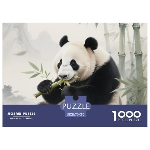 Panda Puzzle 1000 Teile Premium Quality Erwachsene Kinder Animal Premium Quality Klassische Lernspiel 70x50cm/1000pcs Panda Puzzle 1000 Teile Premium Quality Erwachsene Kinder Animal Premium Quality Klassische Lernspiel 70x50cm/1000pcs von XGASVBKWA