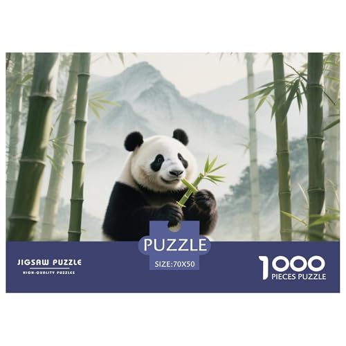 Panda Puzzle 1000 Teile Premium Quality Lernspiel Animal Premium Quality Impossible Game 70x50cm/1000pcs Panda Puzzle 1000 Teile Premium Quality Lernspiel Animal Premium Quality Impossible Game 70x50cm/1000pcs von XGASVBKWA