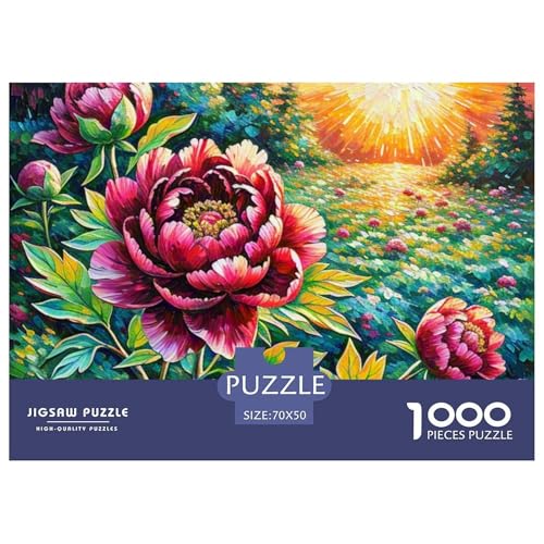 Peony Blume Puzzle 1000 Teile Premium Quality Lernspiel Plant Premium Quality Impossible Game 70x50cm/1000pcs Peony Blume Puzzle 1000 Teile Premium Quality Lernspiel Plant Premium Quality Impossible Game 70x50cm/1000pcs von XGASVBKWA