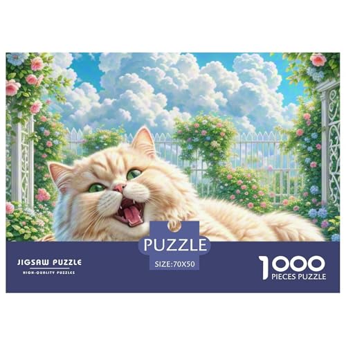 Persische Katze 1000 Teile Erwachsene Puzzle Premium Quality Erwachsene Kinder Animal Home Dekoration Klassische Lernspiel 70x50cm/1000pcs Persische Katze 1000 Teile Erwachsene Puzzle Premium Quality Erwachsene Kinder Animal Home Dekoration Klassische Lernspiel 70x50cm/1000pcs von XGASVBKWA