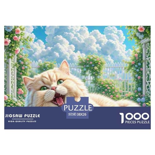 Persische Katze 1000 Teile Puzzle Home Dekoration Lernspiel Animal Premium Quality Impossible Game 38x26cm/1000pcs Persische Katze 1000 Teile Puzzle Home Dekoration Lernspiel Animal Premium Quality Impossible Game 38x26cm/1000pcs von XGASVBKWA