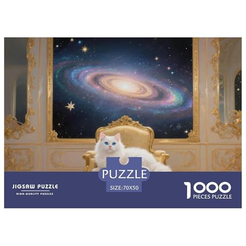 Persische Katze 1000 Teile Puzzle Premium Quality Erwachsene Kinder Animal Premium Quality Impossible Game 70x50cm/1000pcs Persische Katze 1000 Teile Puzzle Premium Quality Erwachsene Kinder Animal Premium Quality Impossible Game 70x50cm/1000pcs von XGASVBKWA