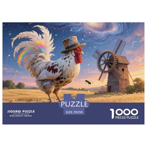 Polnisches Hühnchen 1000 Teile Puzzle Home Dekoration Lernspiel Animal Premium Quality Klassische Lernspiel 70x50cm/1000pcs Polnisches Hühnchen 1000 Teile Puzzle Home Dekoration Lernspiel Animal Premium Quality Klassische Lernspiel 70x50cm/1000pcs von XGASVBKWA