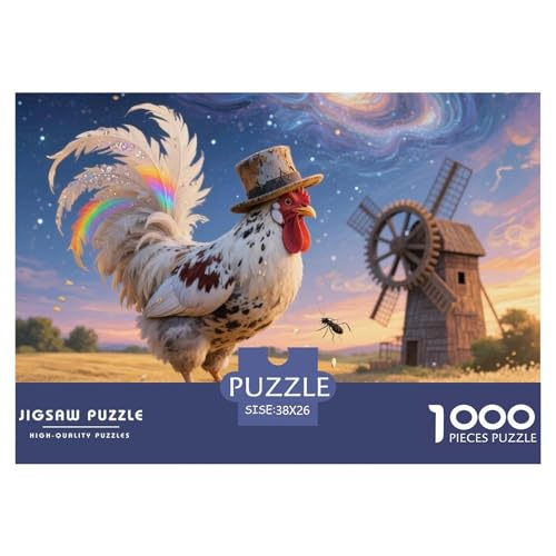 Polnisches Hühnchen 1000 Teile Puzzle Premium Quality Erwachsene Kinder Animal Premium Quality Impossible Game 38x26cm/1000pcs Polnisches Hühnchen 1000 Teile Puzzle Premium Quality Erwachsene Kinder Animal Premium Quality Impossible Game 38x26cm/1000pcs von XGASVBKWA