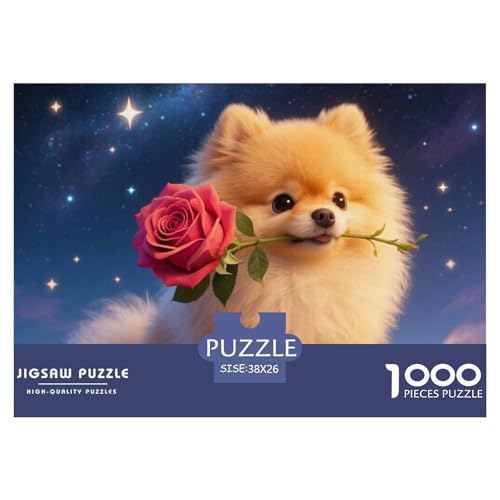 Pommern 1000 Teile Erwachsene Puzzle Premium Quality Erwachsene Kinder Animal Home Dekoration Impossible Game 38x26cm/1000pcs Pommern 1000 Teile Erwachsene Puzzle Premium Quality Erwachsene Kinder Animal Home Dekoration Impossible Game 38x26cm/1000pcs von XGASVBKWA