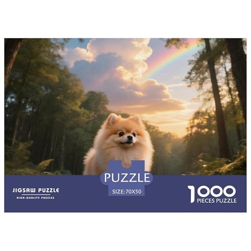 Pommern 1000 Teile Puzzle Kinder Geschenk Lernspiel Pet Premium Quality Impossible Game 70x50cm/1000pcs Pommern 1000 Teile Puzzle Kinder Geschenk Lernspiel Pet Premium Quality Impossible Game 70x50cm/1000pcs von XGASVBKWA