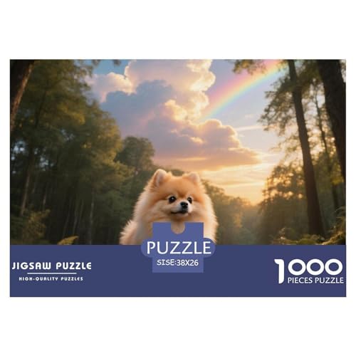 Pommern 1000 Teile Puzzle Premium Quality Erwachsene Kinder Pet Herausforderung Game Klassische Lernspiel 38x26cm/1000pcs Pommern 1000 Teile Puzzle Premium Quality Erwachsene Kinder Pet Herausforderung Game Klassische Lernspiel 38x26cm/1000pcs von XGASVBKWA