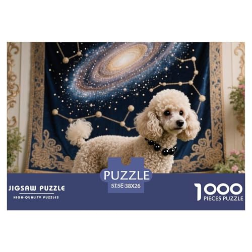 Poodle 1000 Teile Puzzle Premium Quality Erwachsene Kinder Animal Herausforderung Game Klassische Lernspiel 38x26cm/1000pcs Poodle 1000 Teile Puzzle Premium Quality Erwachsene Kinder Animal Herausforderung Game Klassische Lernspiel 38x26cm/1000pcs von XGASVBKWA