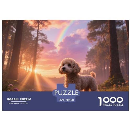 Poodle 1000 Teile Puzzle Premium Quality Erwachsene Kinder Animal Herausforderung Game Klassische Lernspiel 70x50cm/1000pcs Poodle 1000 Teile Puzzle Premium Quality Erwachsene Kinder Animal Herausforderung Game Klassische Lernspiel 70x50cm/1000pcs von XGASVBKWA