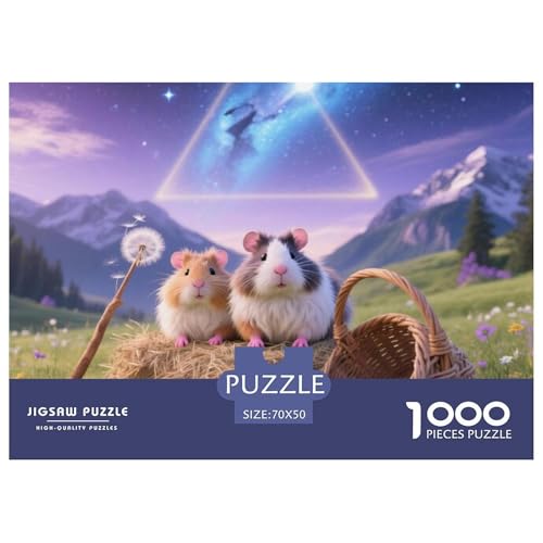 Pudding Hamster 1000 Teile Puzzle Premium Quality Erwachsene Kinder Animal Premium Quality Klassische Lernspiel 70x50cm/1000pcs Pudding Hamster 1000 Teile Puzzle Premium Quality Erwachsene Kinder Animal Premium Quality Klassische Lernspiel 70x50cm/1000pcs von XGASVBKWA